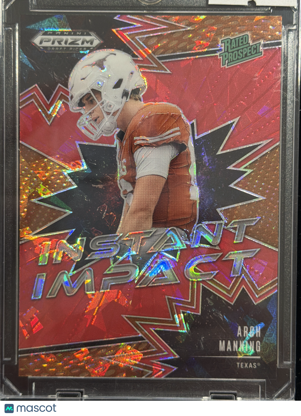2025 Panini Prizm Draft Picks Instant Impact Arch Manning #II-AMG