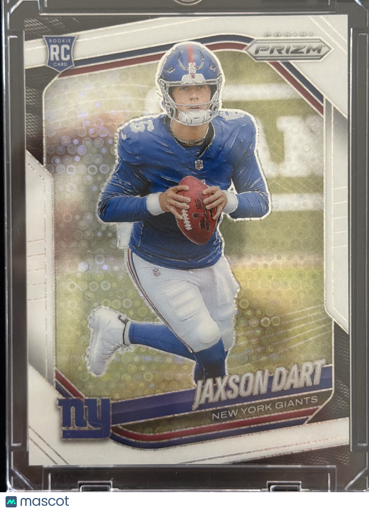 2025 Panini Prizm Football Jaxson Dart #332 White Disco RC
