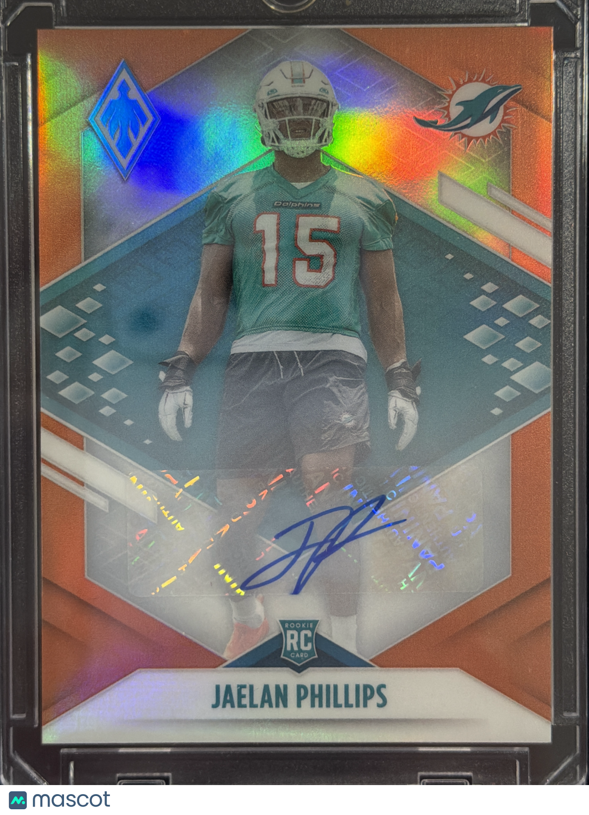 2021 Panini Phoenix Football Jaelan Phillips #148 /50 RC