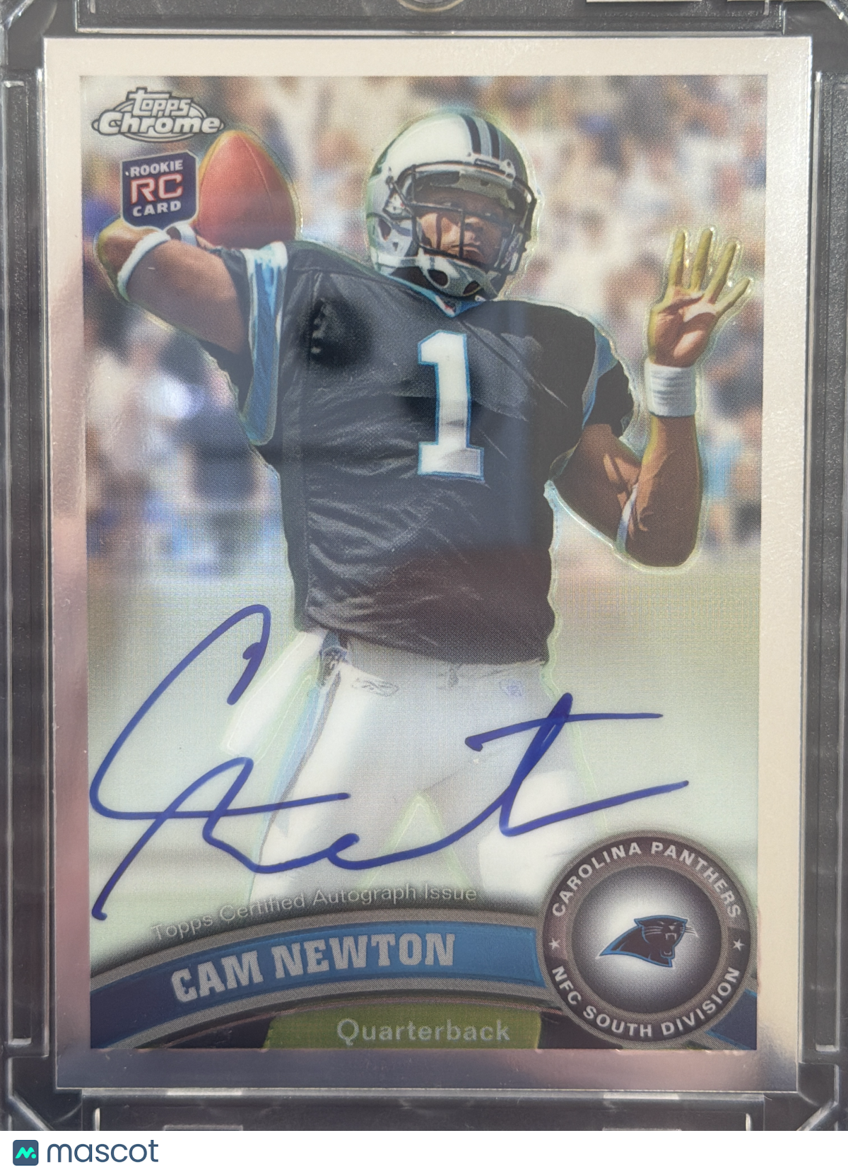 2011 Topps Chrome Cam Newton #1 RC