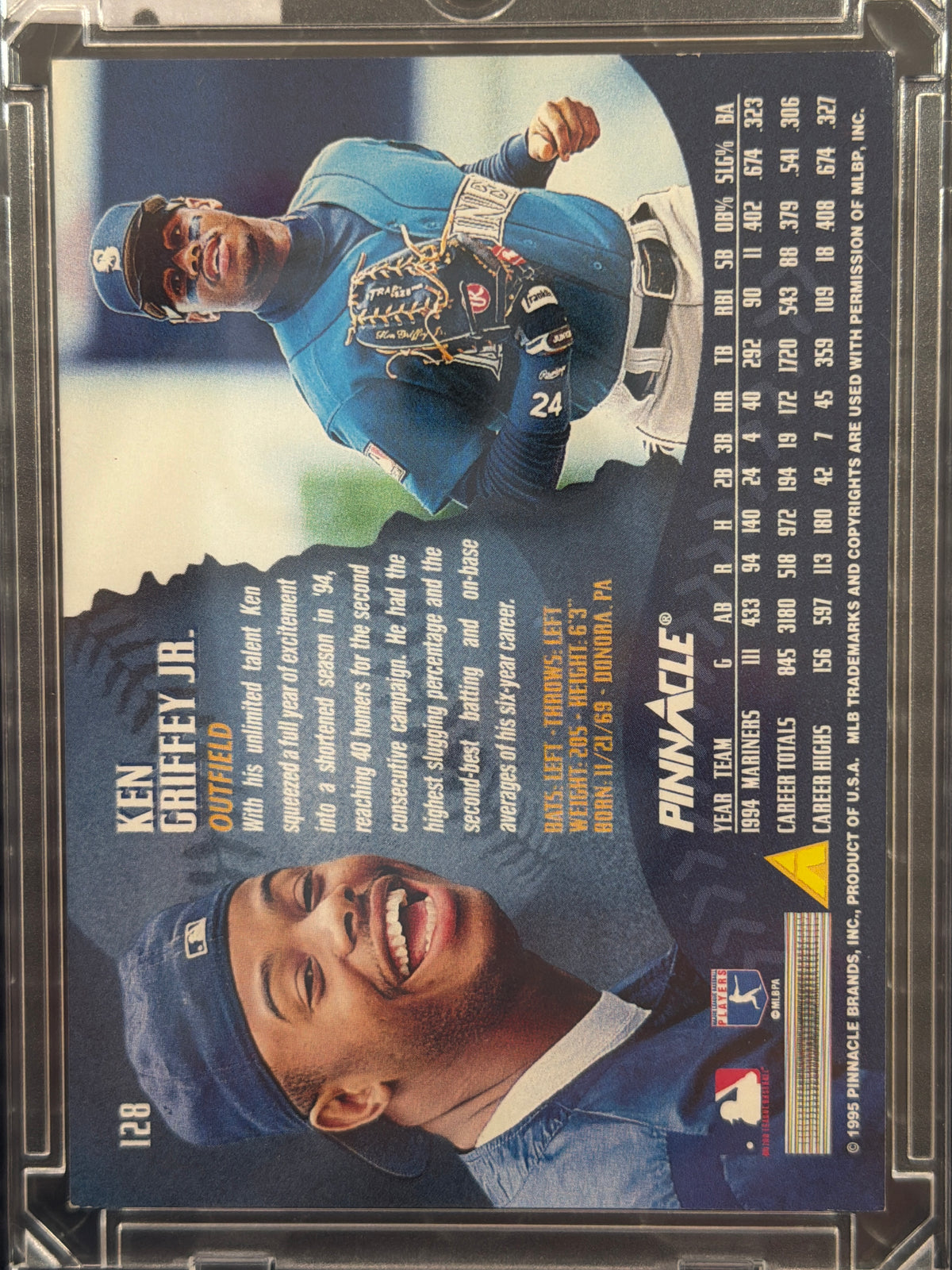1995 Pinnacle Ken Griffey Jr. #128