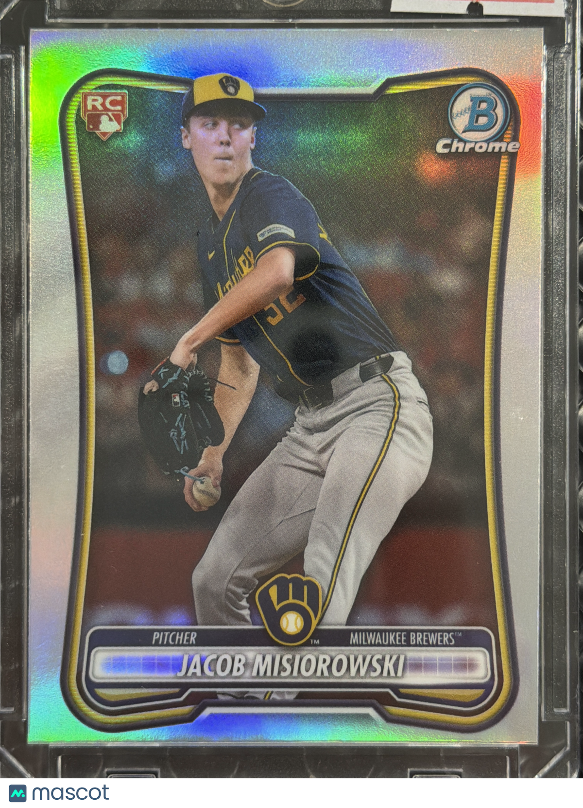 2026 Bowman Chrome Jacob Misiorowski #35 Refractor red Rookie RC
