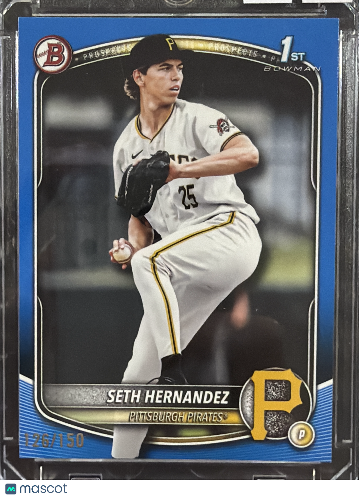 2025 Bowman Draft Seth Hernandez #BD-25 Blue /150