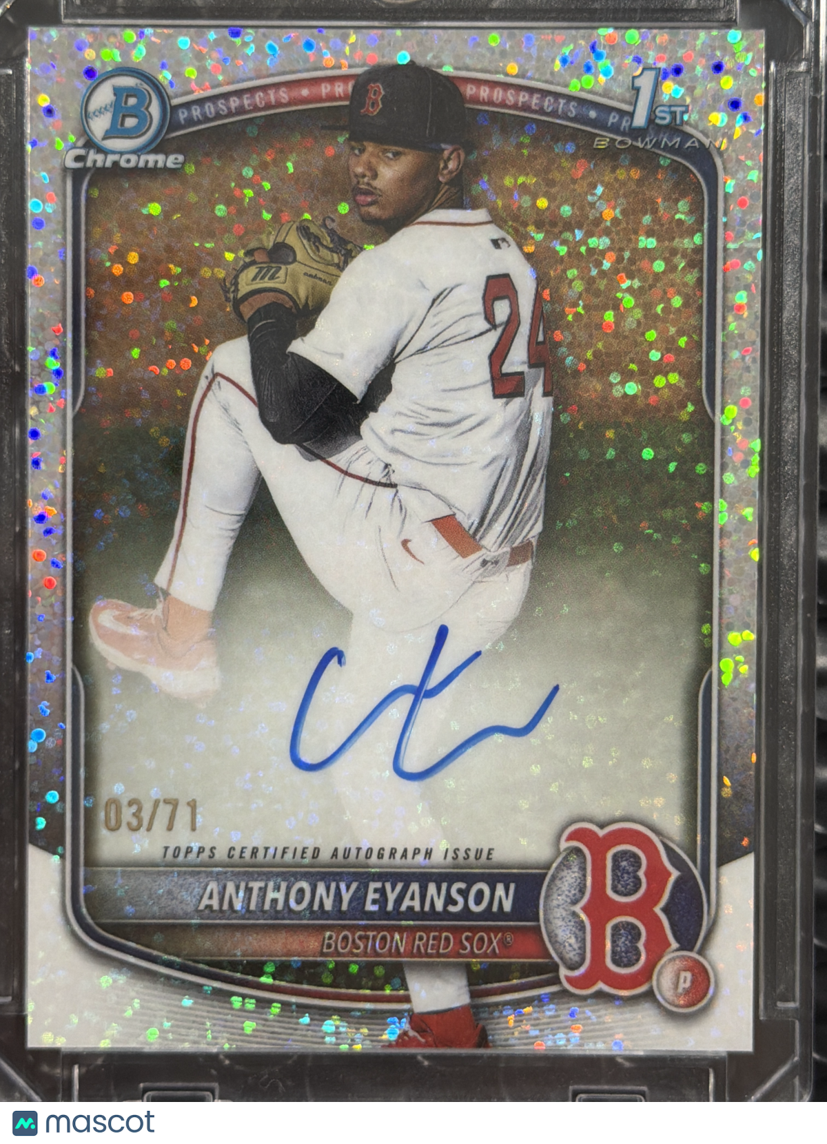 2025 Bowman Chrome Anthony Eyanson #CPA-AE Speckle Refractor /71