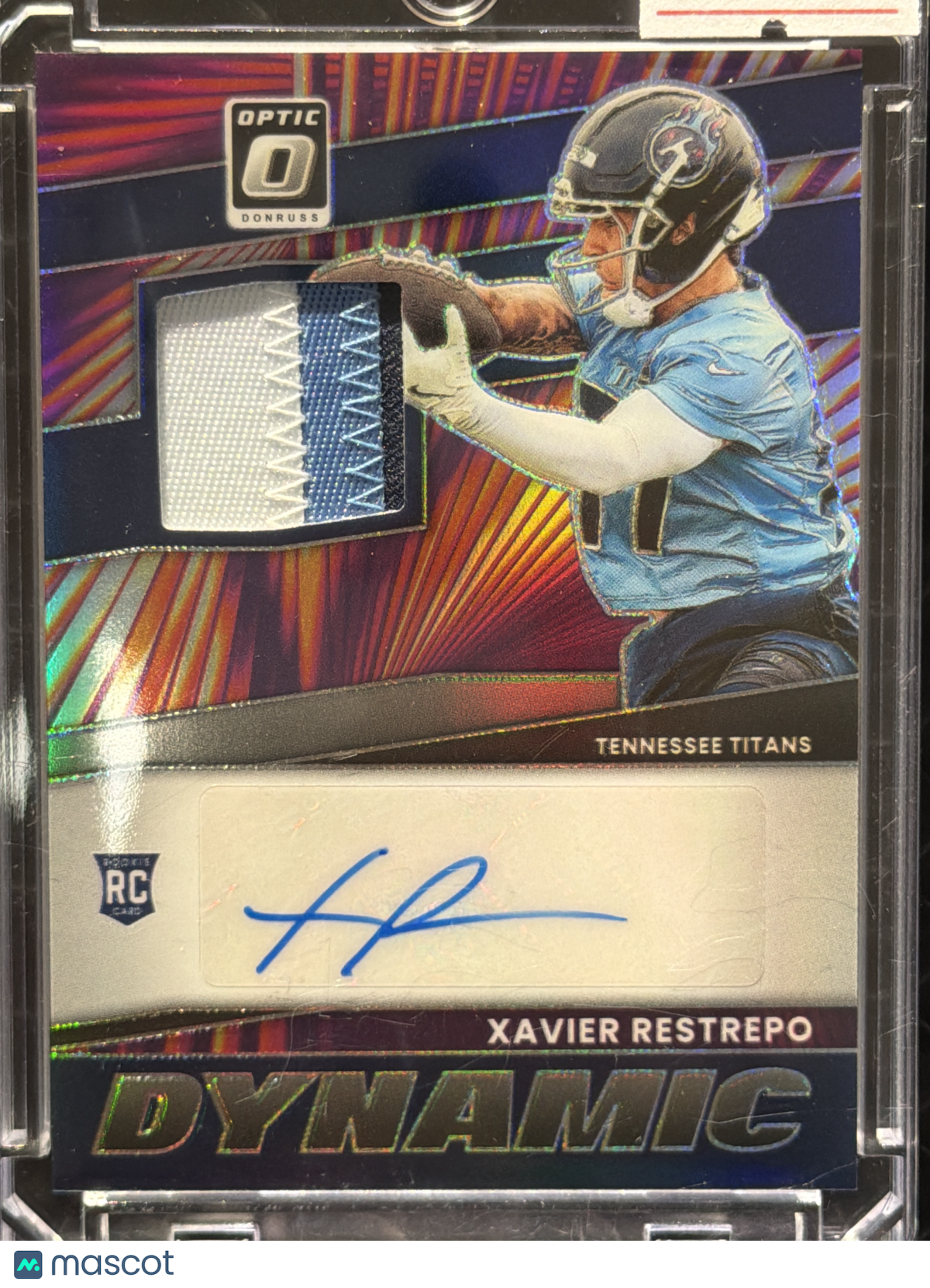 2025 Donruss Optic Xavier Restrepo #DPA-XR /35 Patch RC