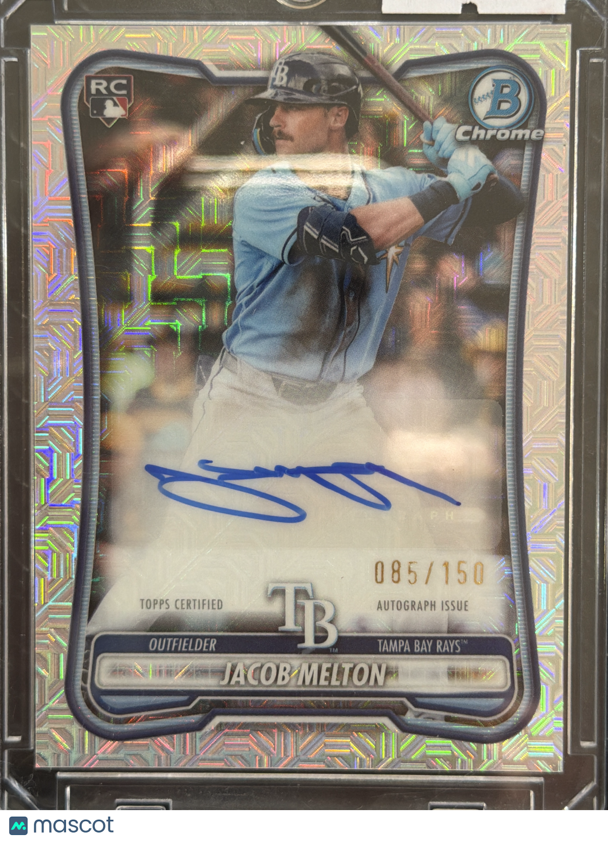 2026 Bowman Chrome Jacob Melton #CRA-JME Mojo Refractor /150 RC