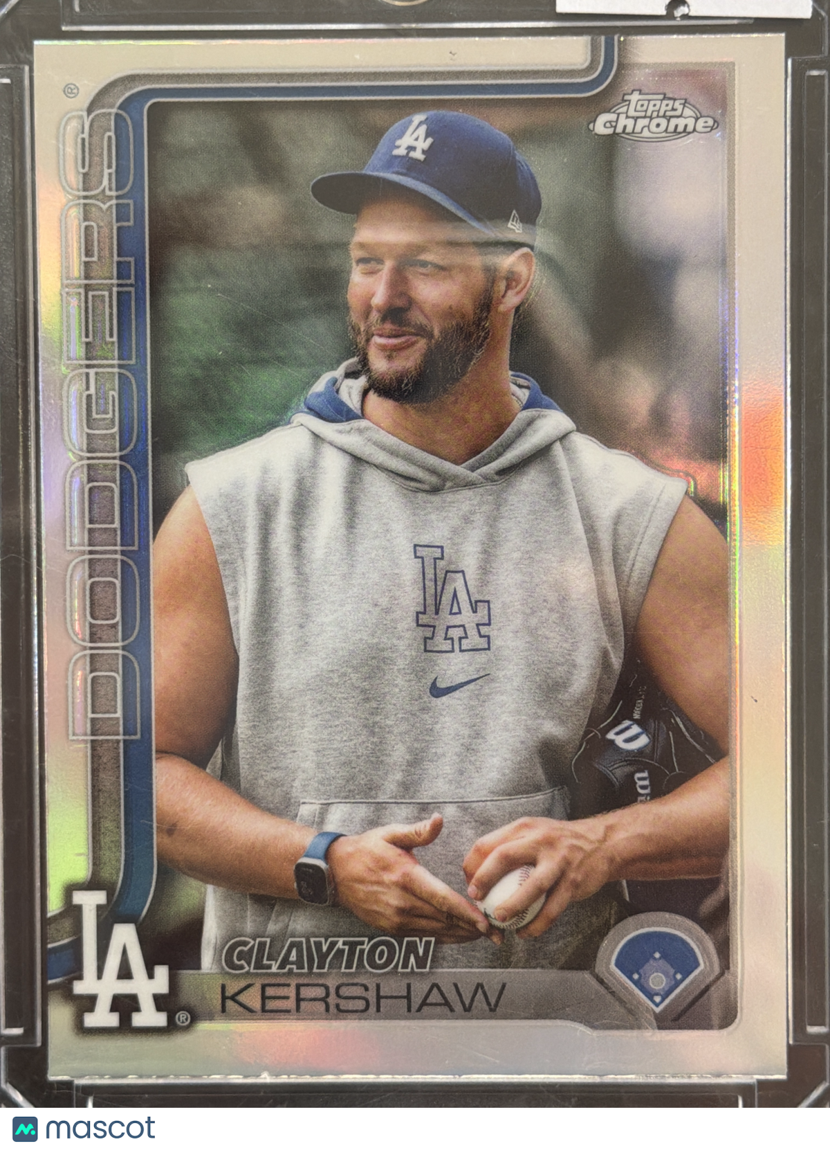 2025 Topps Chrome Clayton Kershaw #88 Refractor