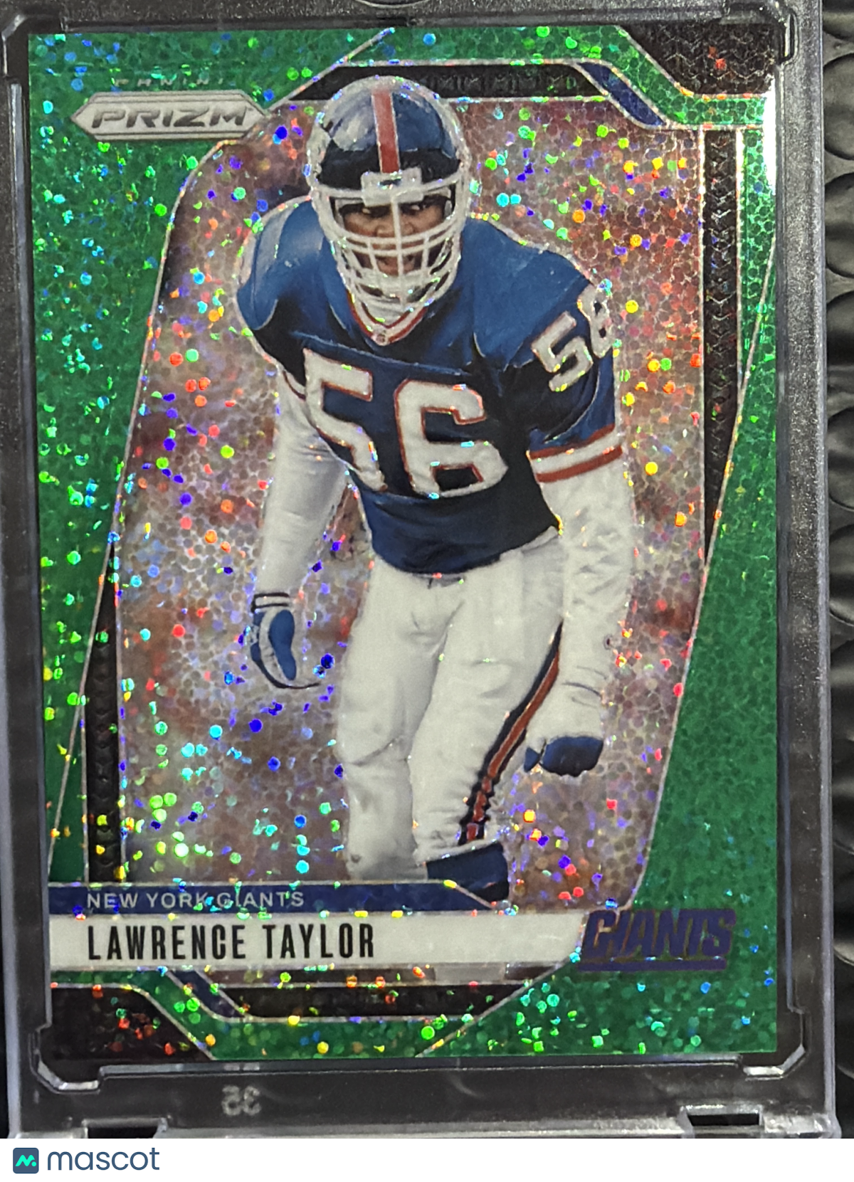 2024 Panini Prizm Lawrence Taylor #219 Green Sparkle /8