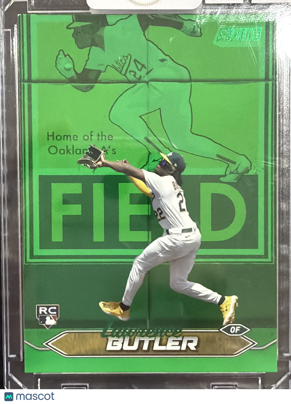 2024 Topps Stadium Club Lawrence Butler #265 Green /199 RC