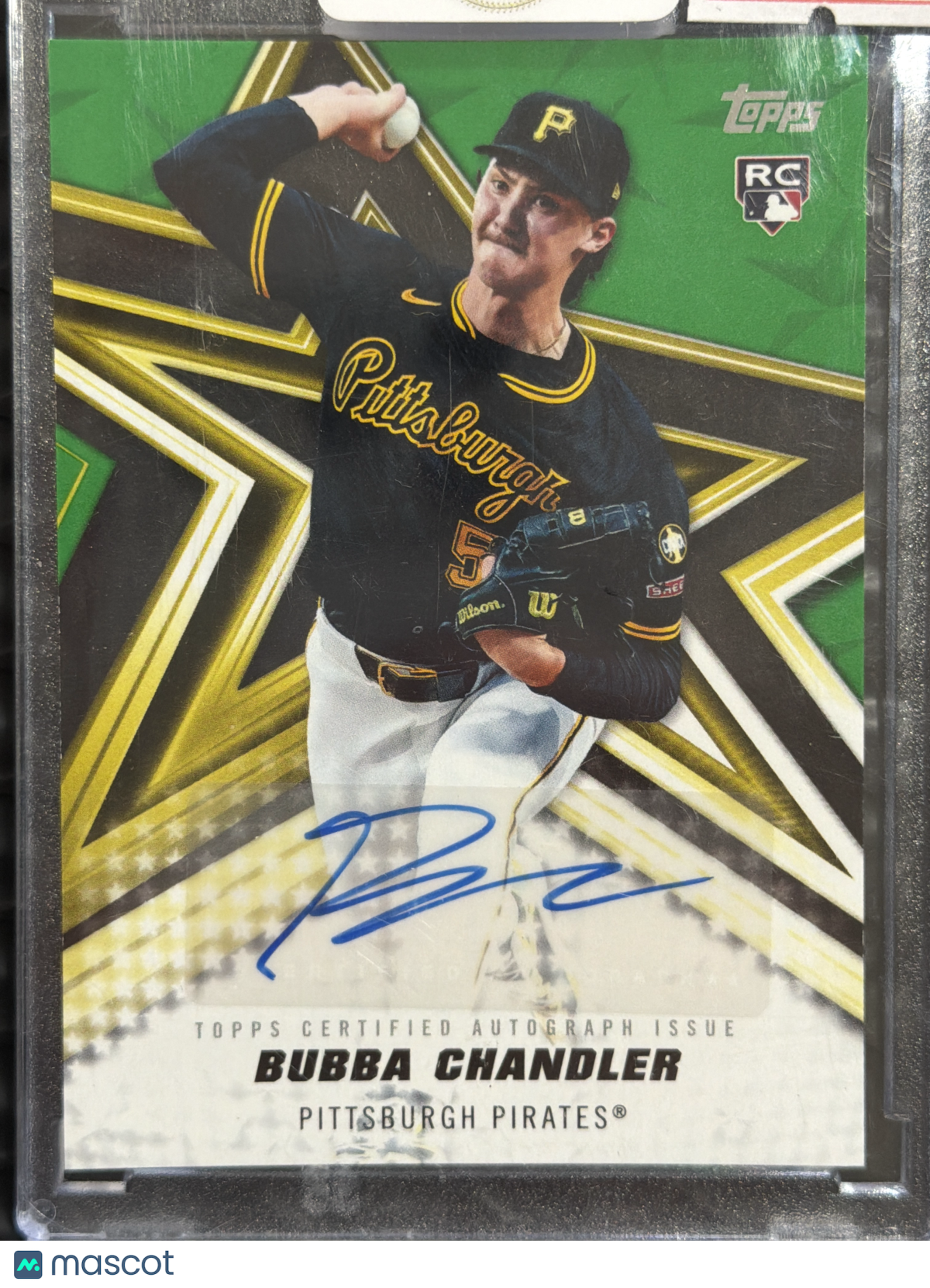 2026 Topps Baseball Stars Autographs Bubba Chandler #BSA-BCH Green /99 RC