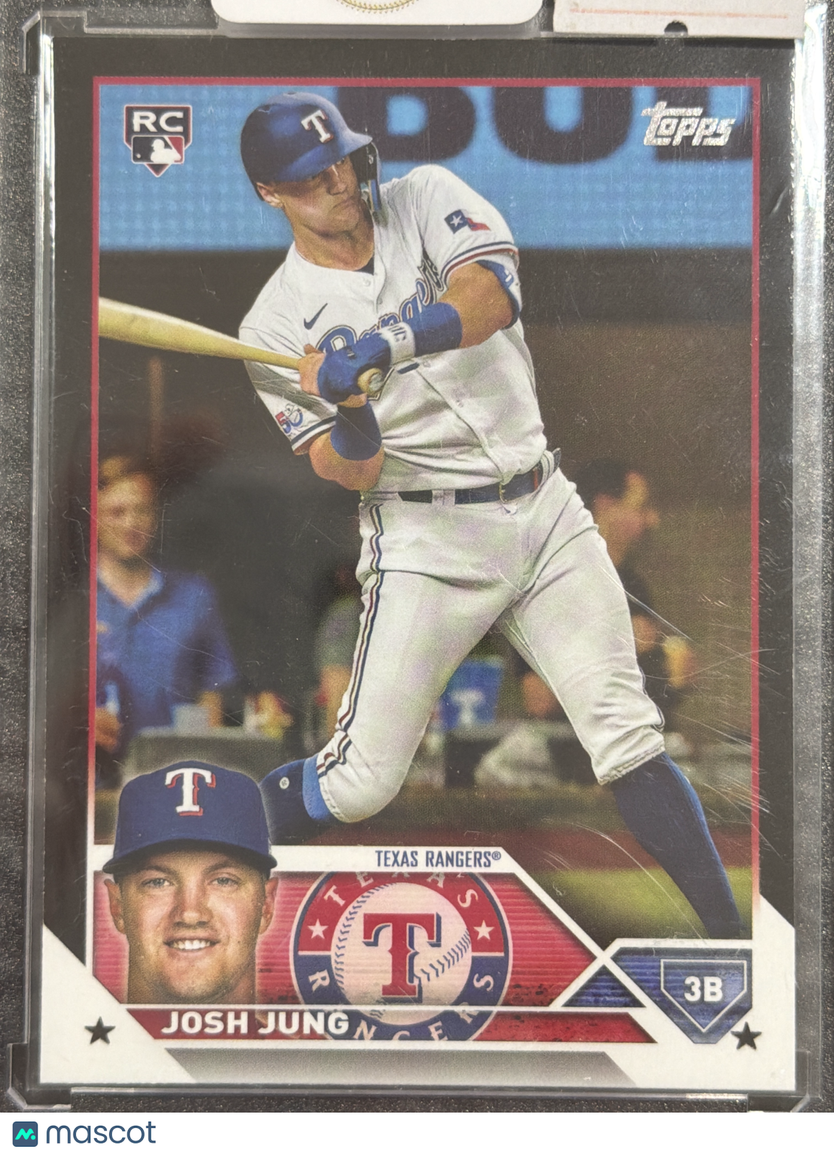 2023 Topps Series Two Josh Jung #529 Black /72 RC
