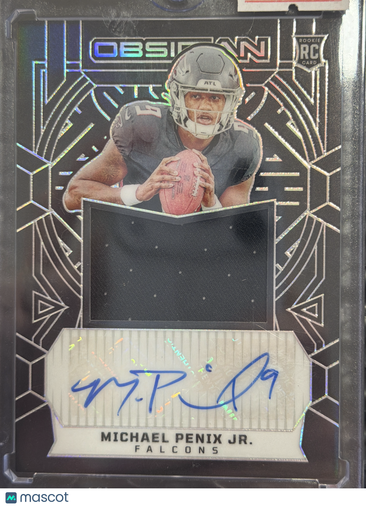 2025 Panini Obsidian Football Michael Penix Jr. #RJJ-MPJ /299 RC Memorabilia