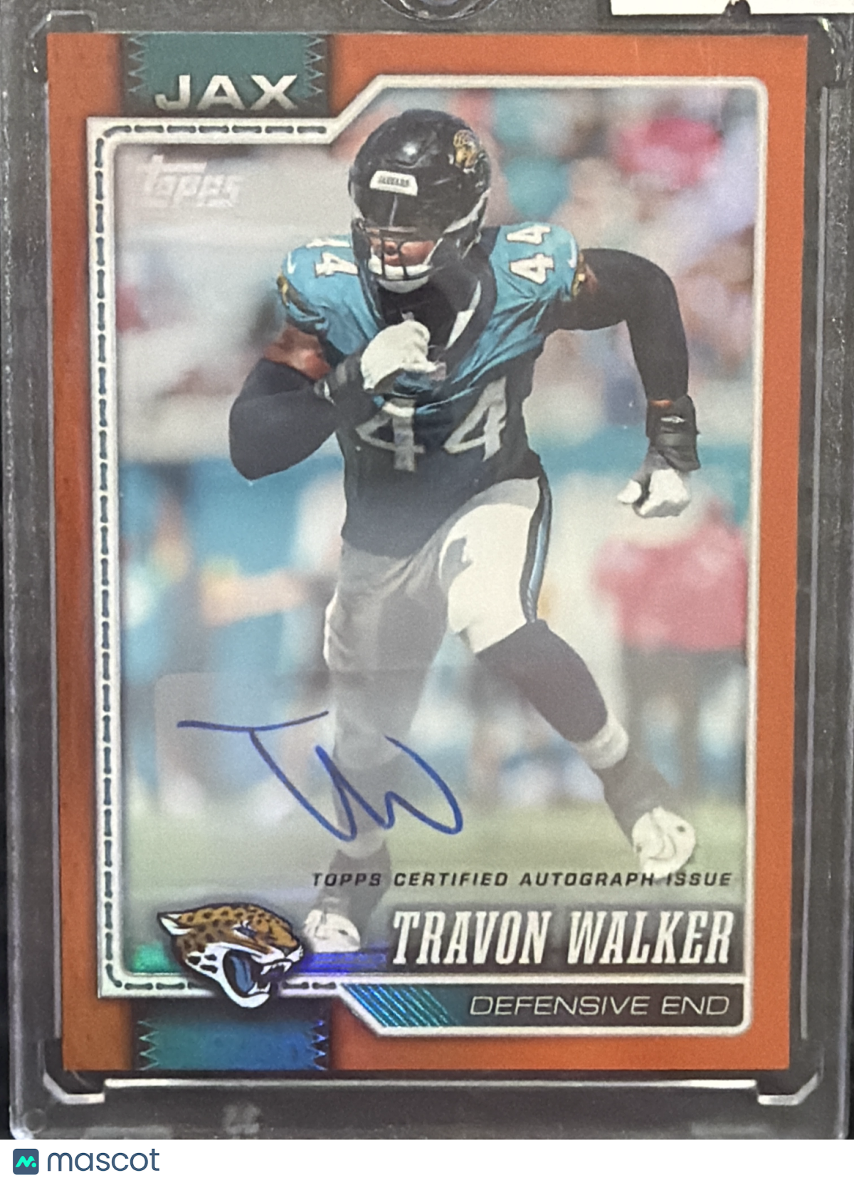 2026 Topps Travon Walker #230 Orange /25