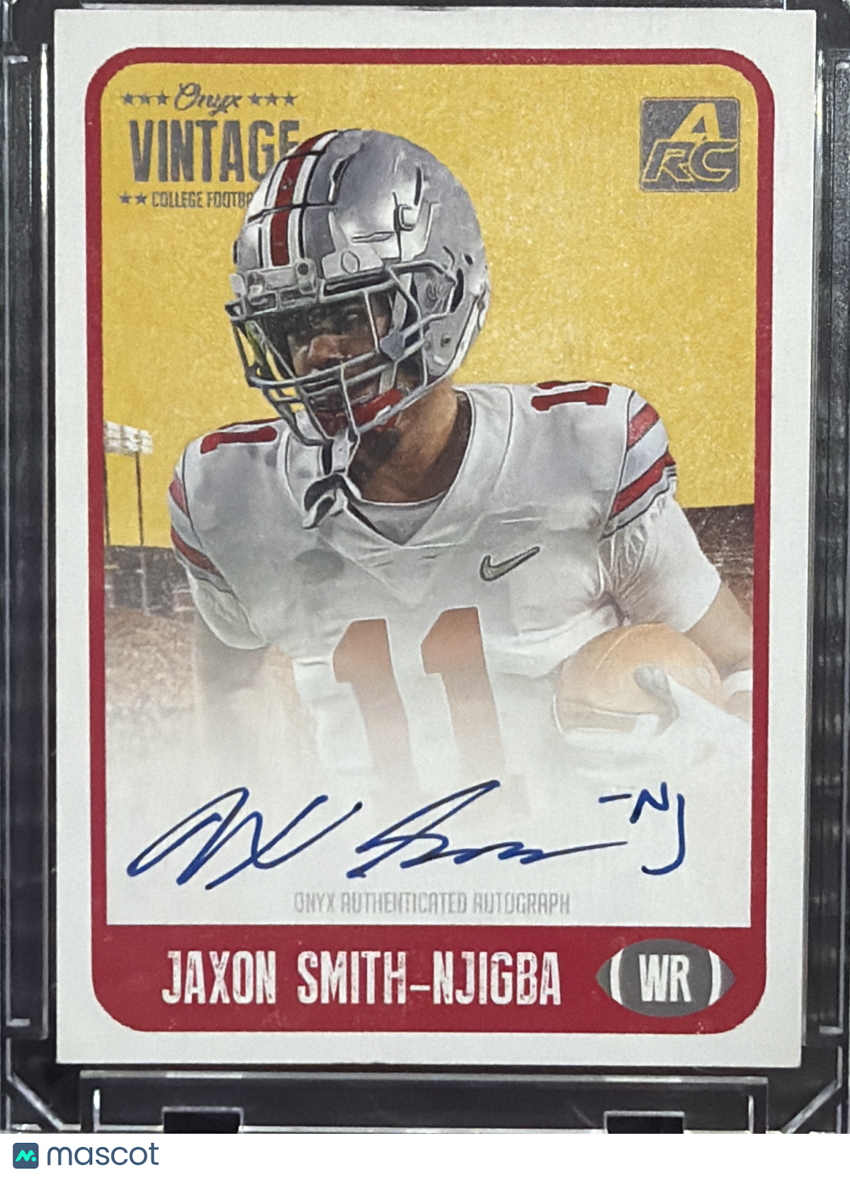 2021 Onyx Vintage College Football Jaxon Smith-Njigba #CAJA RC