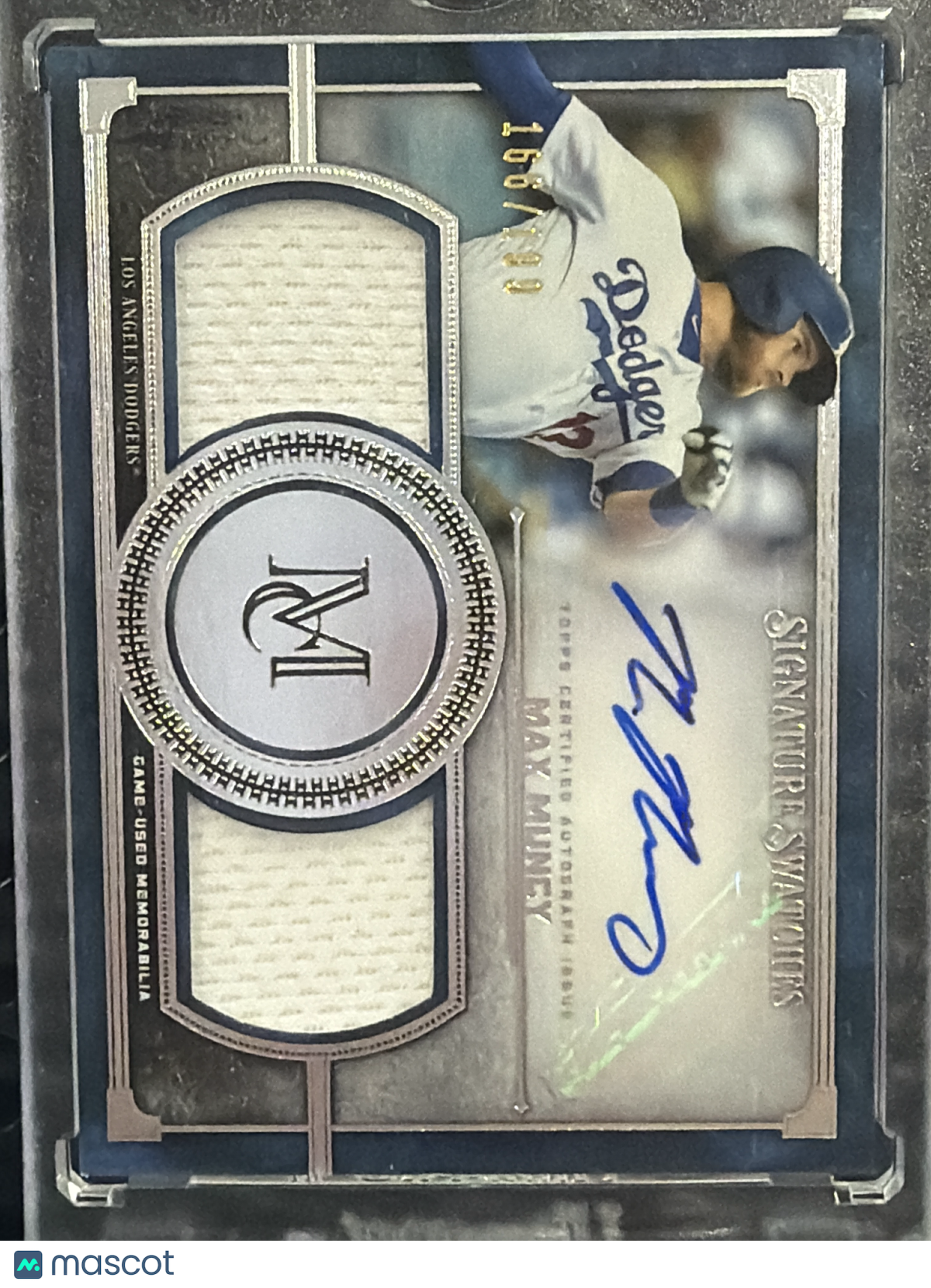 2019 Topps Museum Collection Max Muncy #SSDA-MM /199 Memorabilia