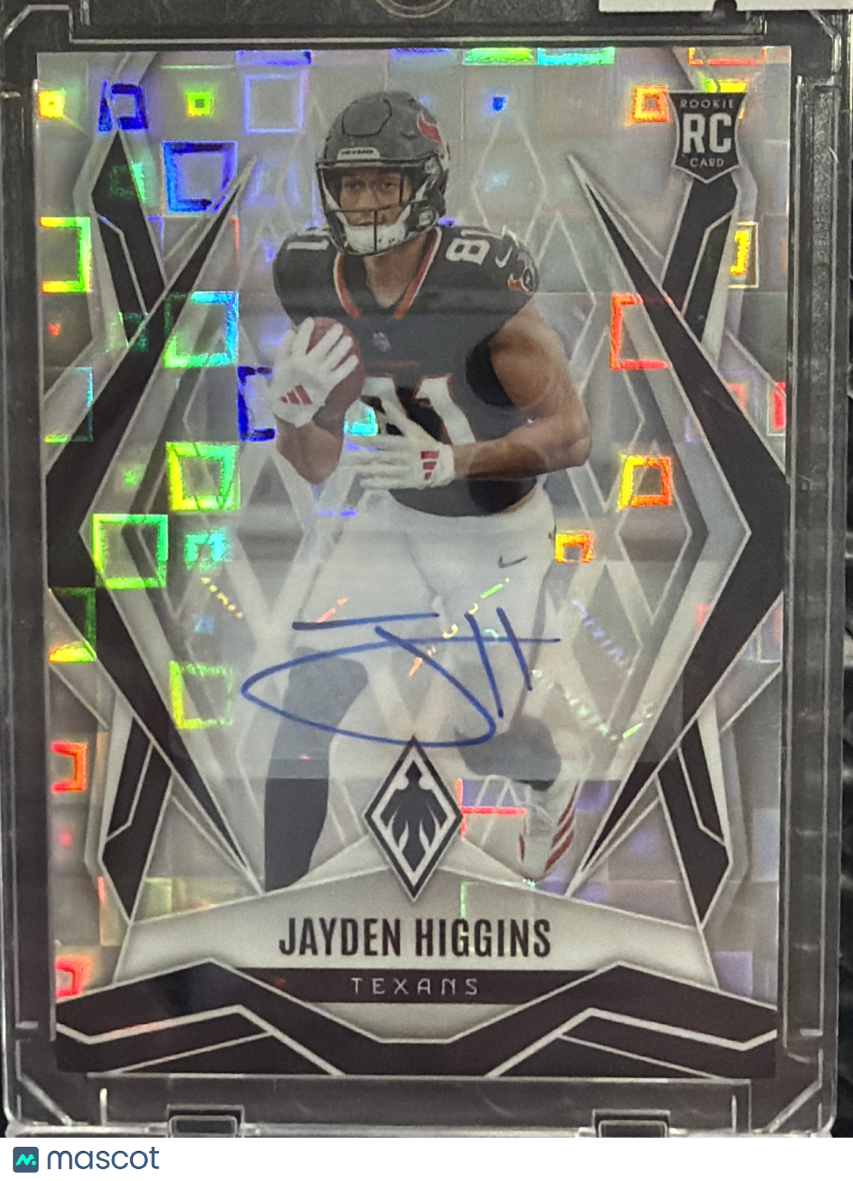 2025 Panini Phoenix Football Jayden Higgins #180 RC