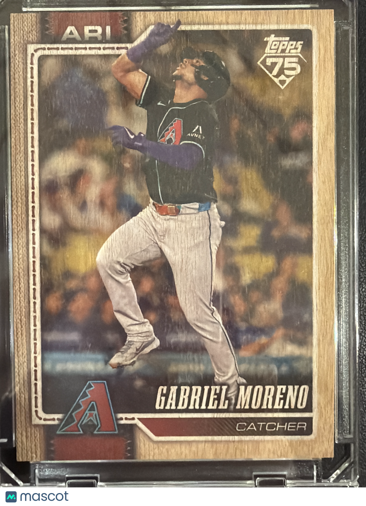 2026 Topps Series One Gabriel Moreno #71 Wood