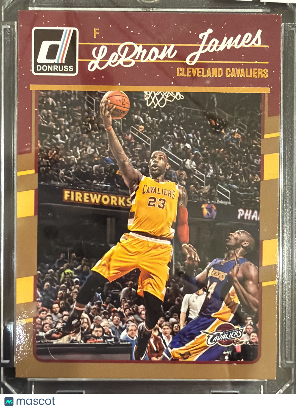 2016 Panini Donruss Basketball LeBron James #15