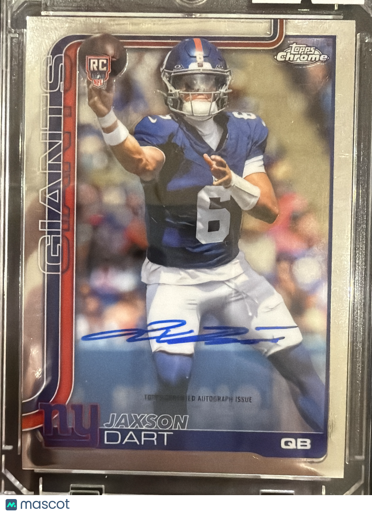 2025 Topps Chrome Jaxson Dart #RA-JD RC
