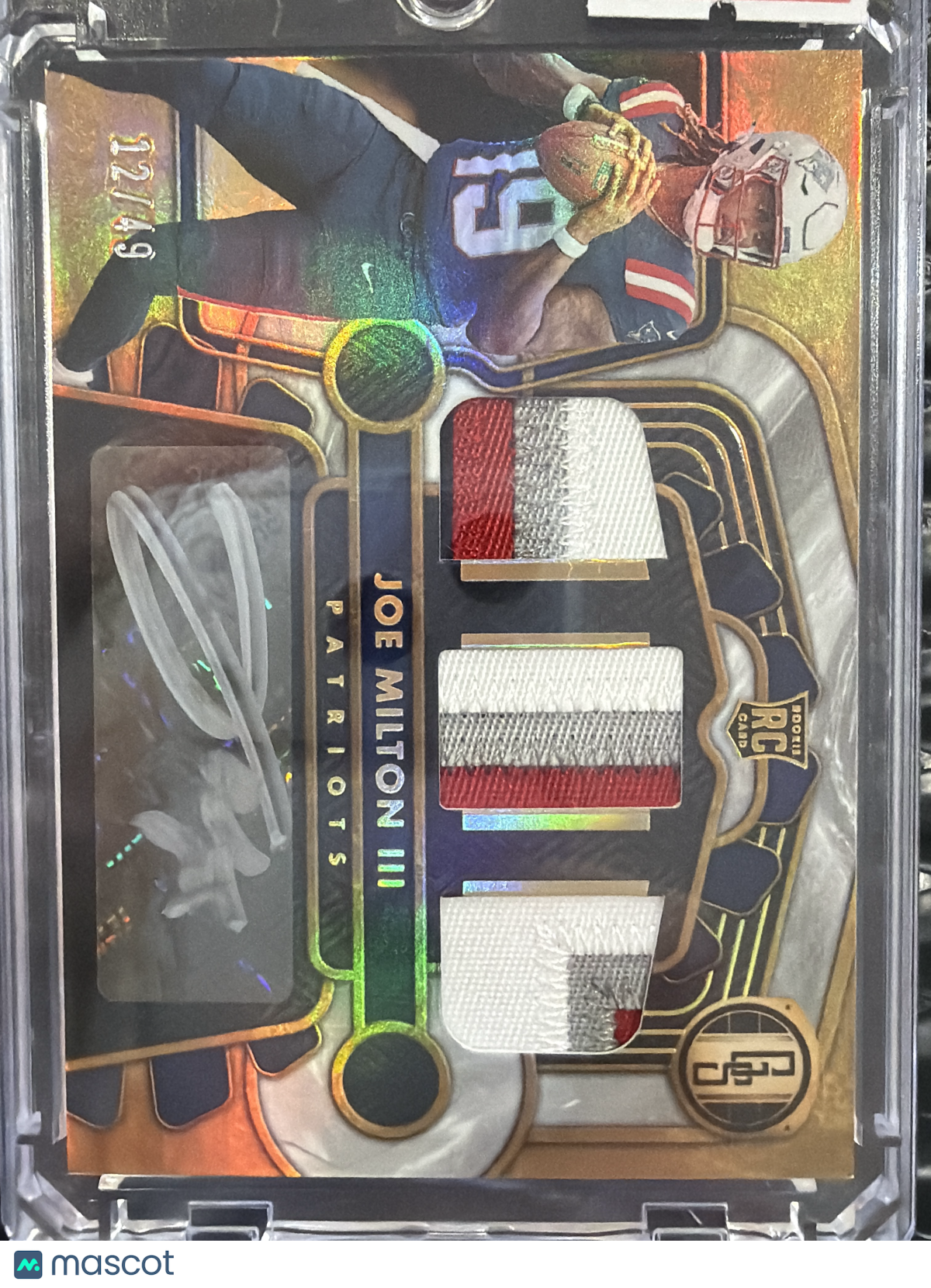 2024 Panini Gold Standard Joe Milton III #5 /49 RC