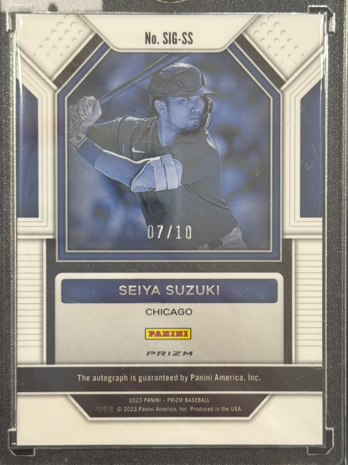 2023 Panini Prizm Baseball Seiya Suzuki #SIG-SS Gold /10