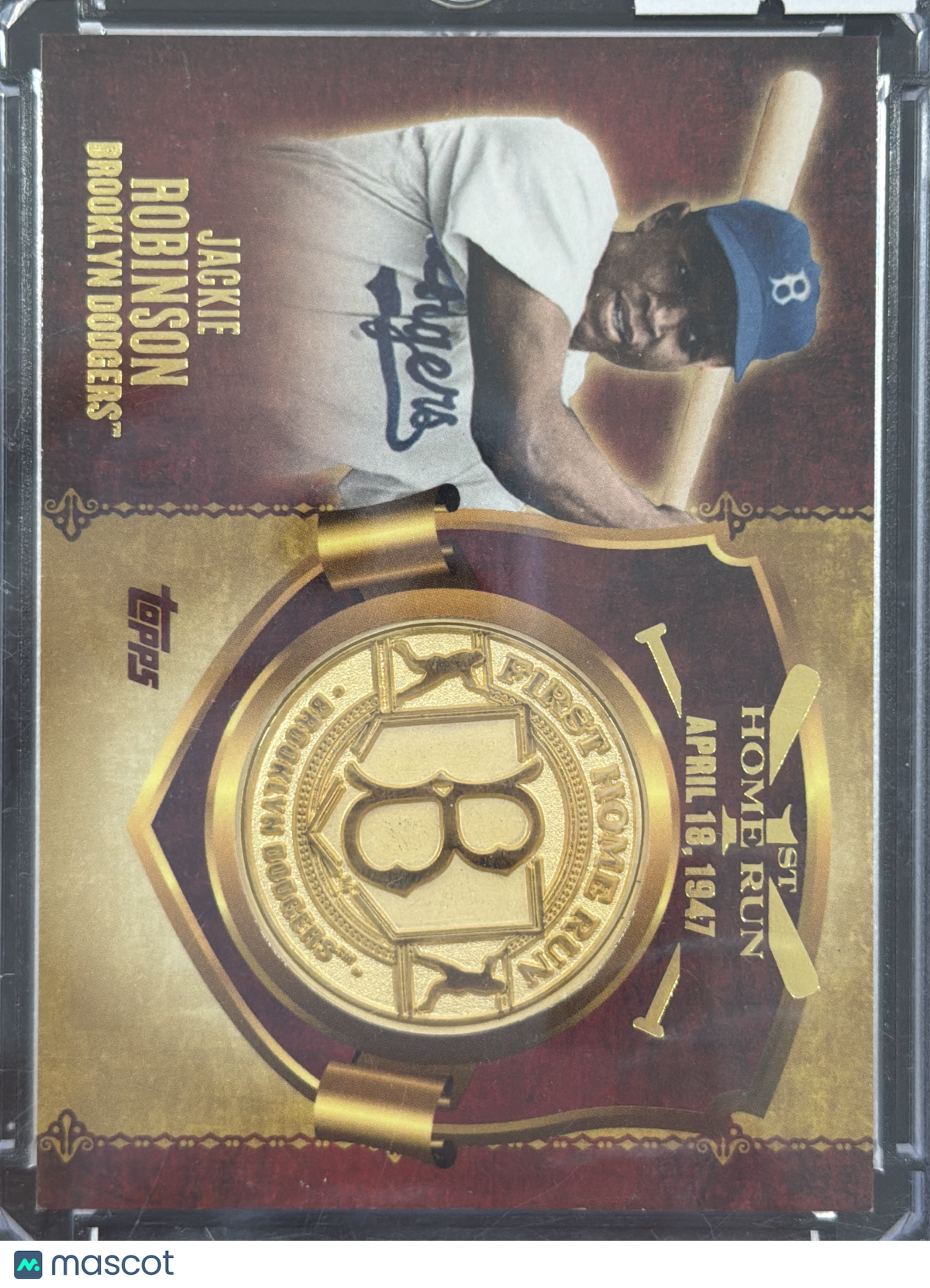 2015 Topps Jackie Robinson #FHRM-13 Medallion