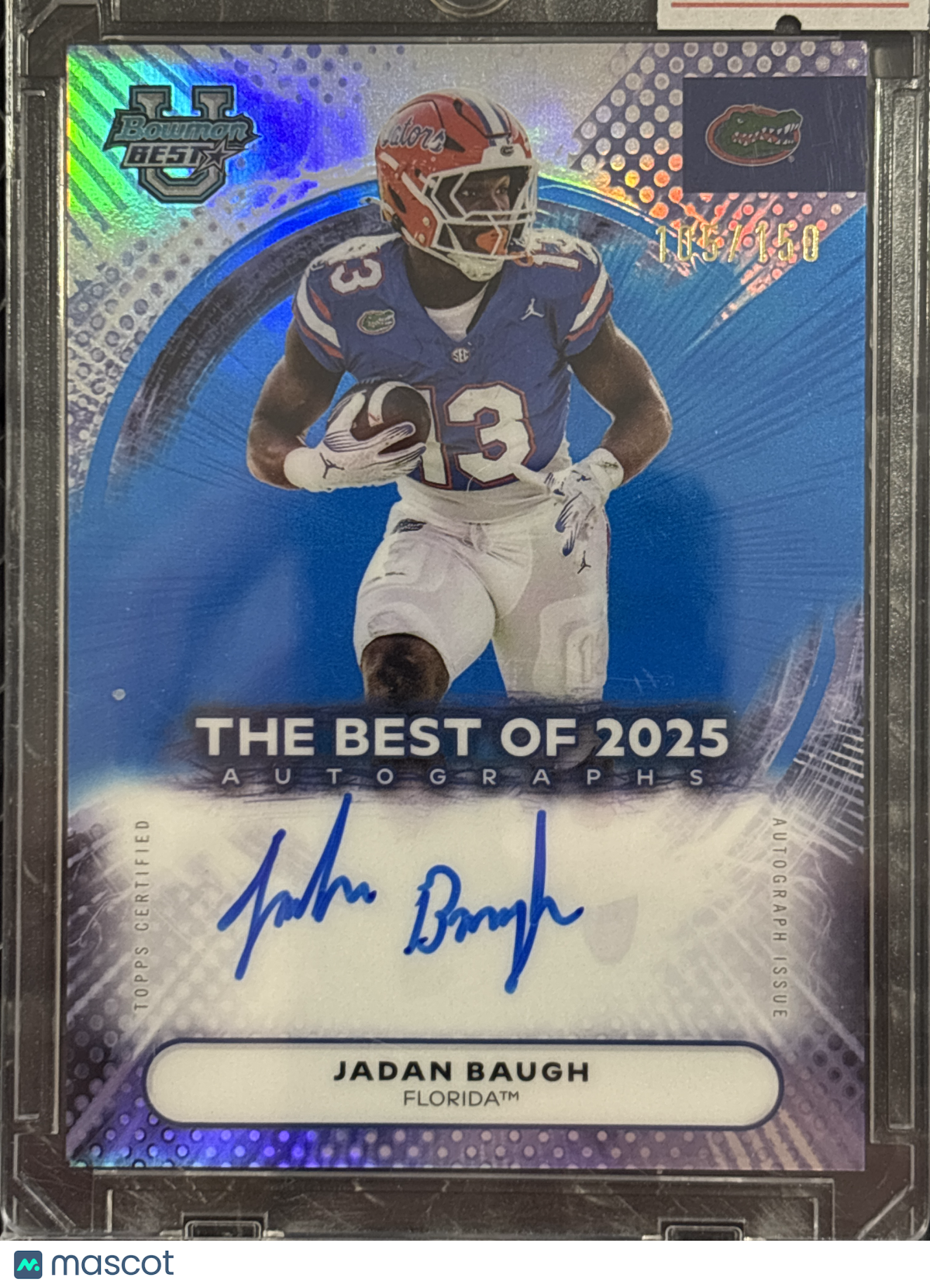 2025 Bowman University's Best Football Jadan Baugh #BOA-JAB