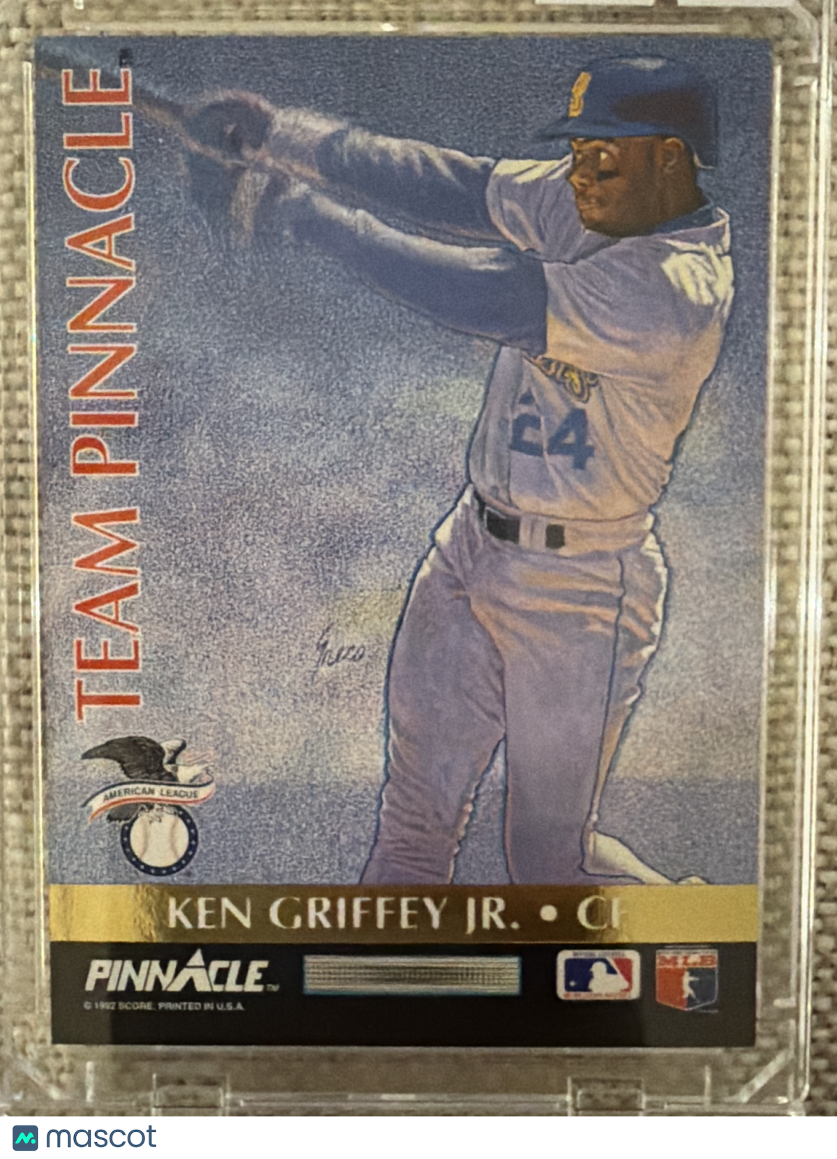 1992 Pinnacle Team Pinnacle Ken Griffey Jr. Brett Butler #9