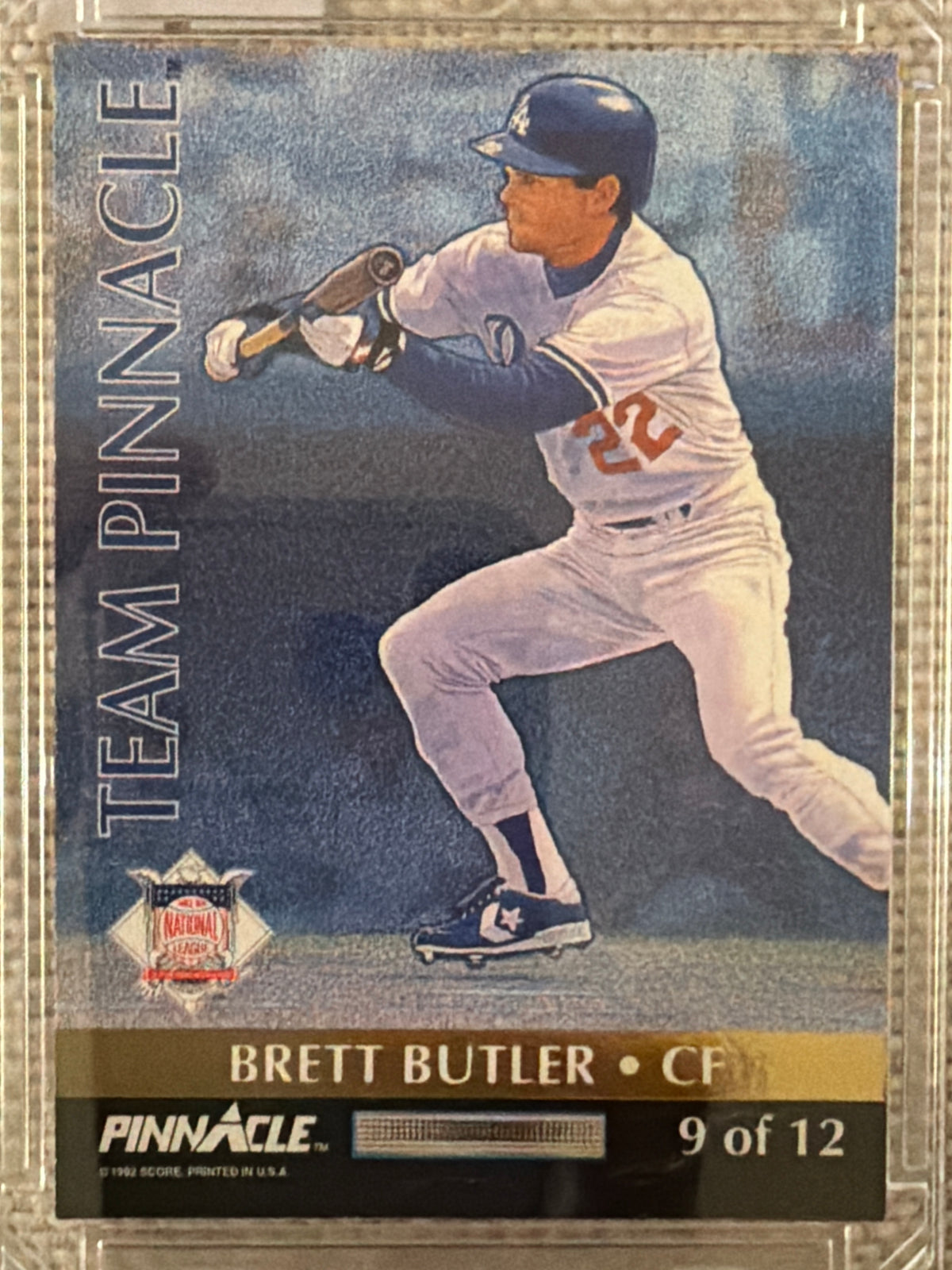 1992 Pinnacle Team Pinnacle Ken Griffey Jr. Brett Butler #9