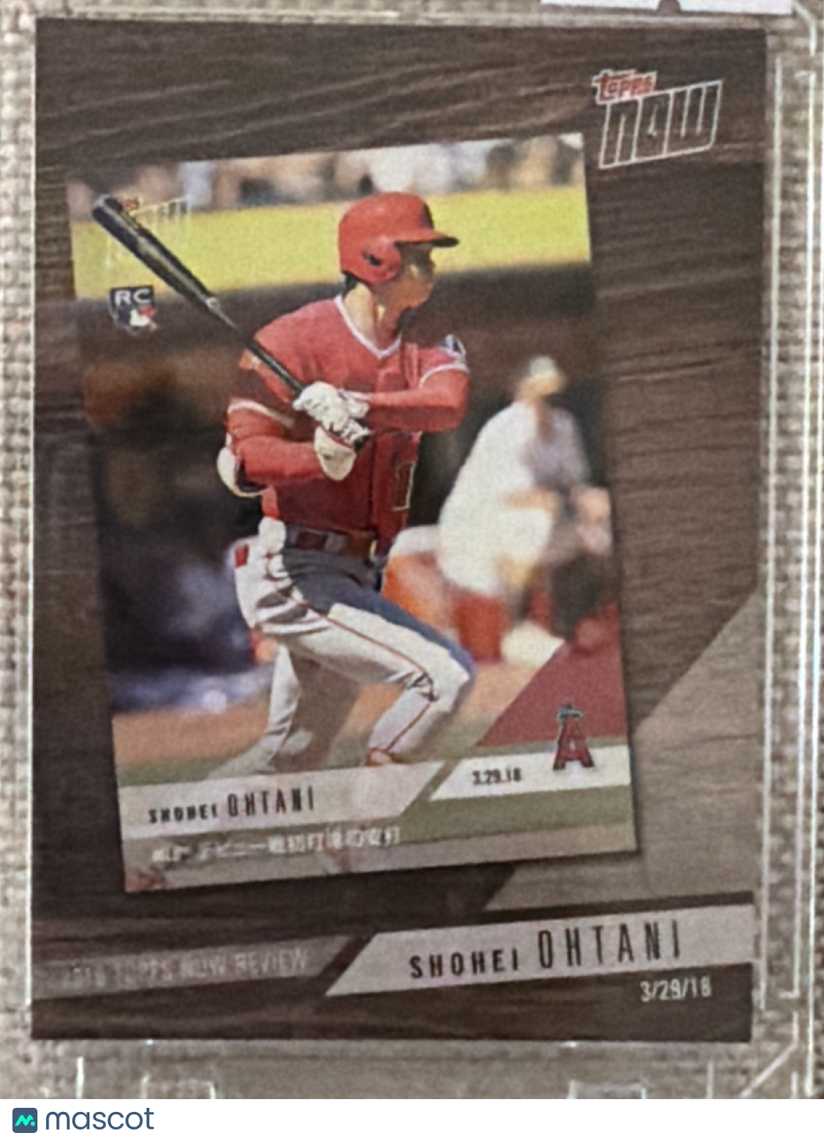 2019 Topps Now Review Shohei Ohtani #TN-3 RC