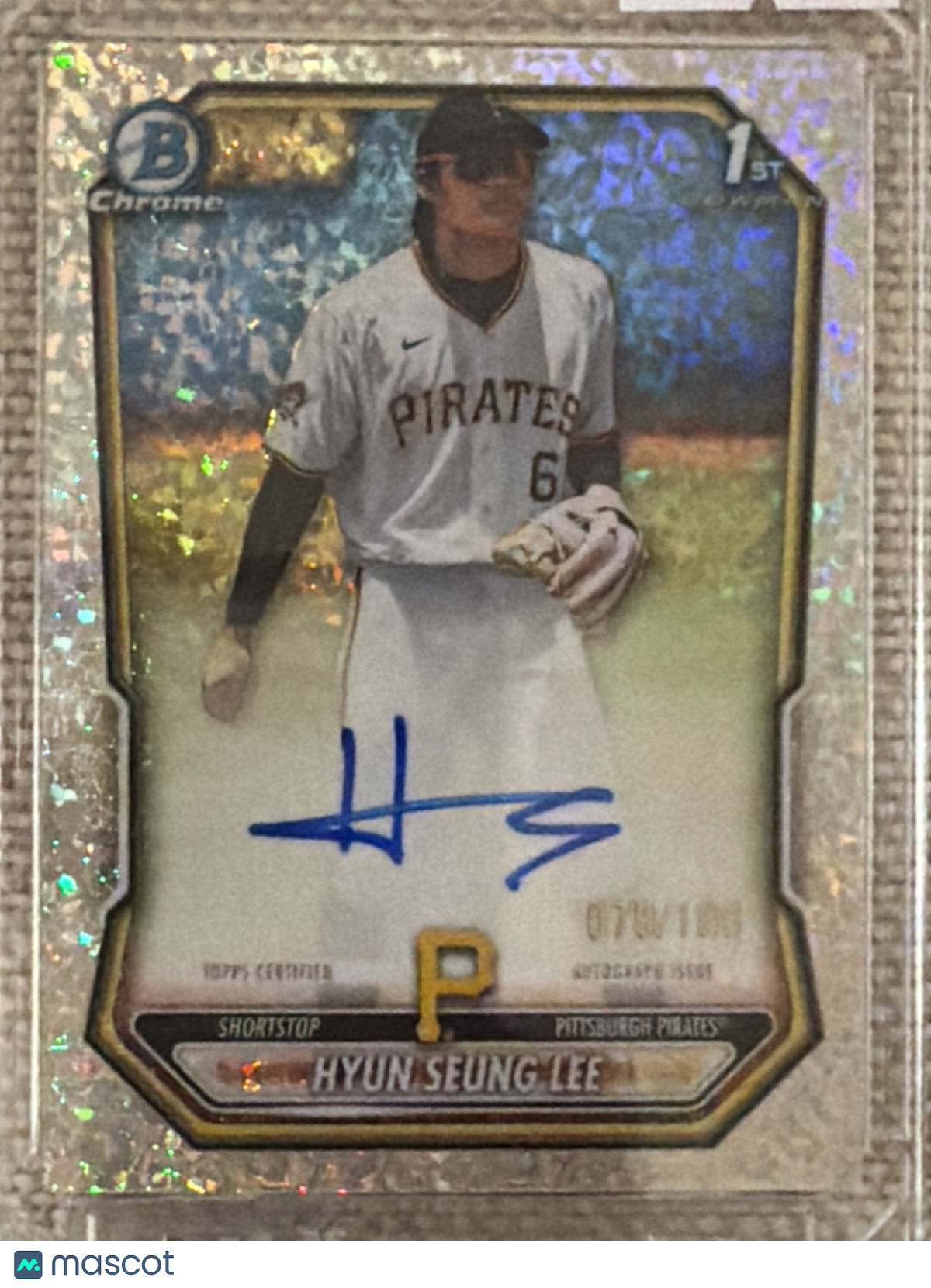 2025 Bowman Chrome Hyun Seung Lee #CPA-HL Mini Diamond