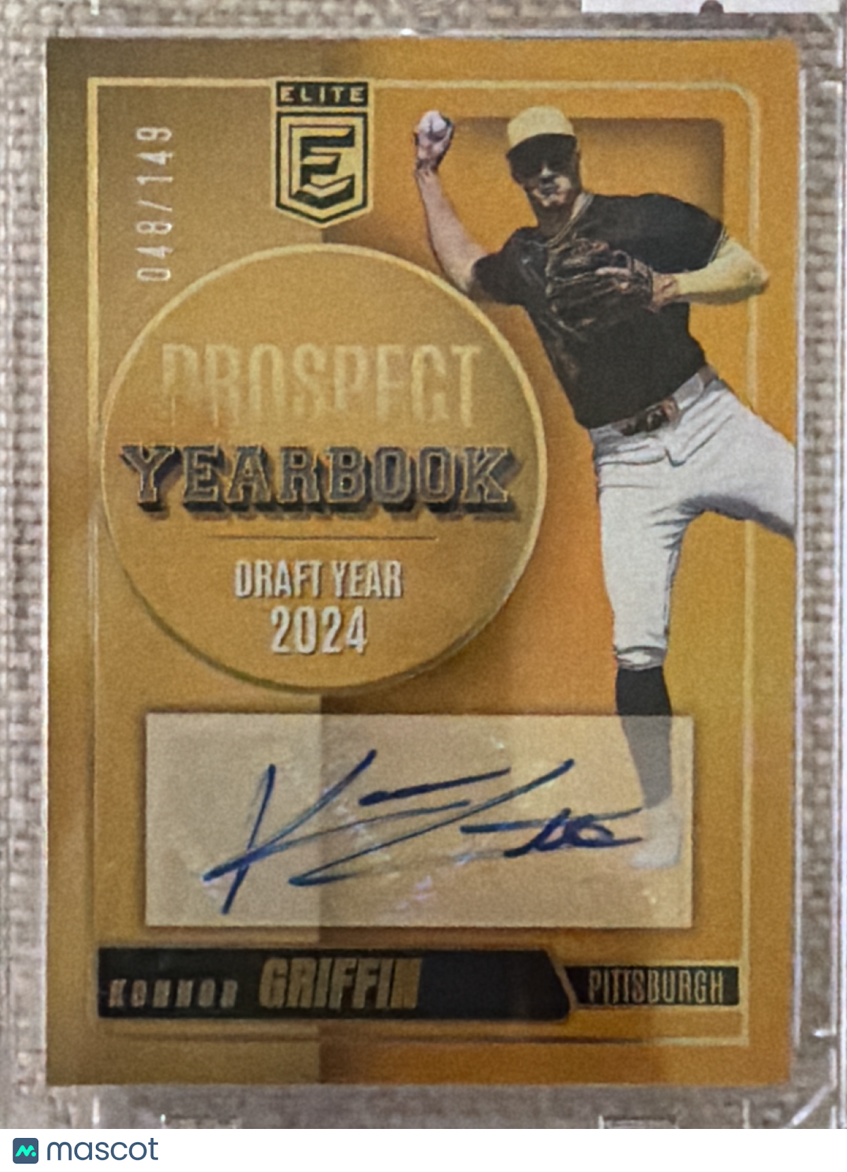 2026 Panini Donruss Elite Baseball Konnor Griffin #PYS-KG /149