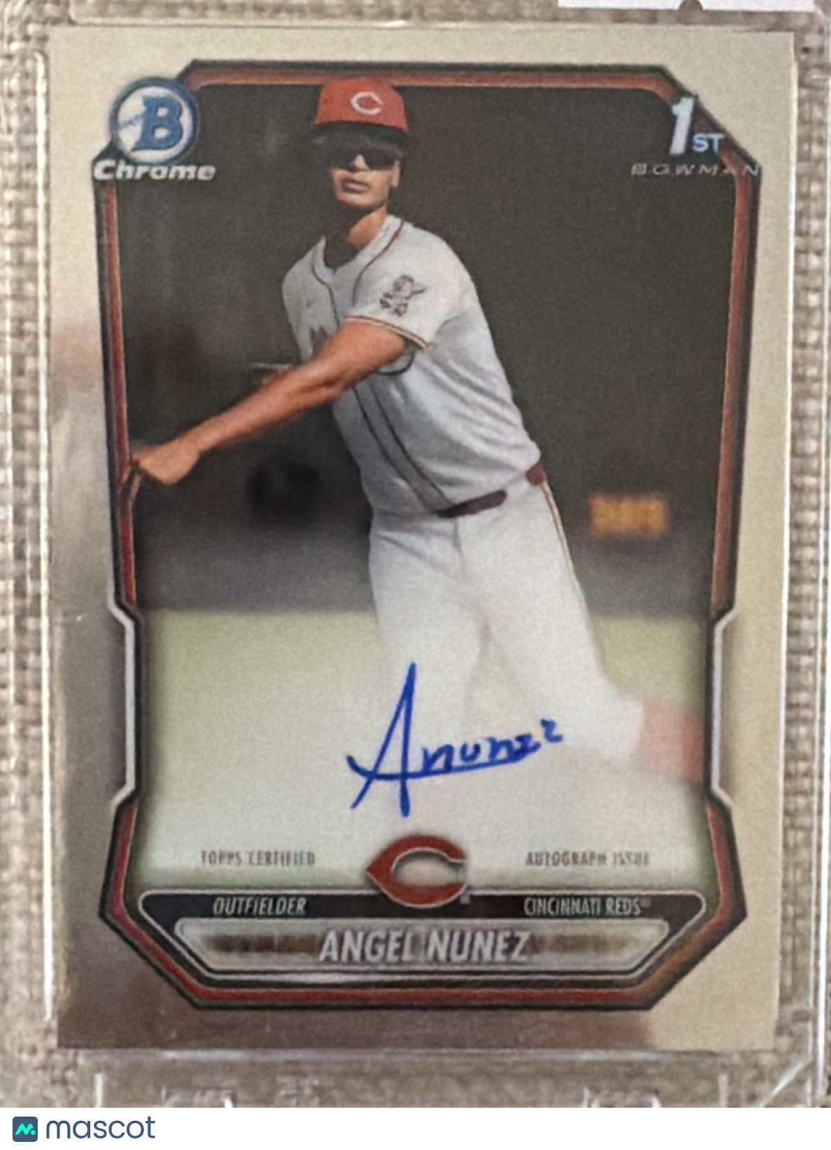 2026 Bowman Chrome Angel Nunez #CPA-AN