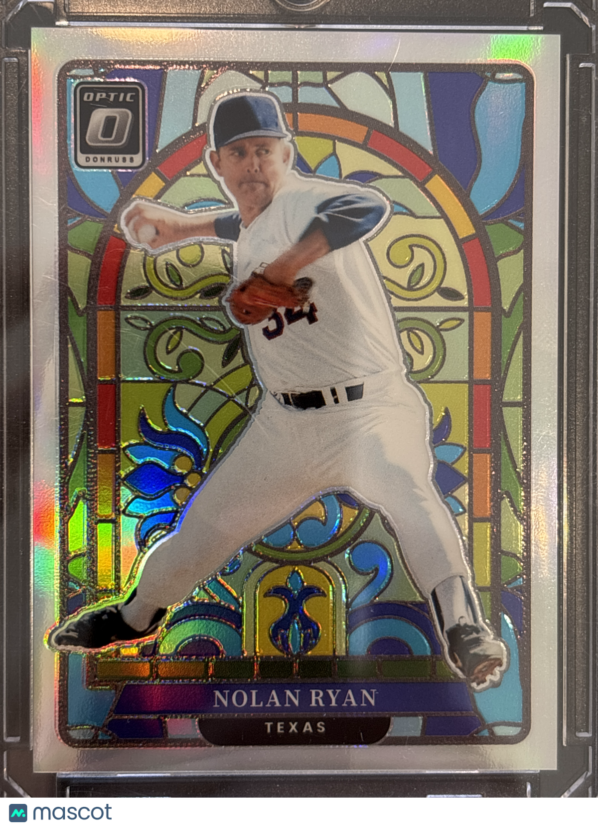 2026 Panini Donruss Optic Nolan Ryan #2 Stained Glass Short Print Insert