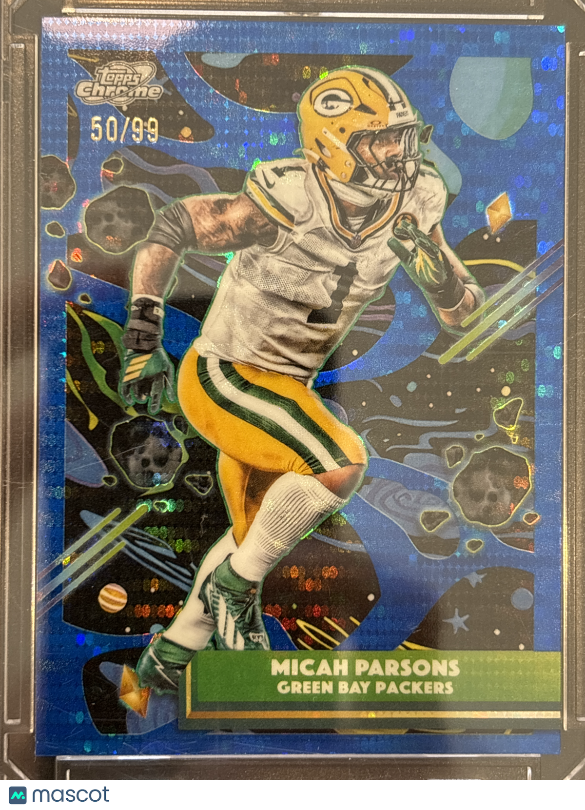 2025 Topps Chrome Micah Parsons #37 Blue /99