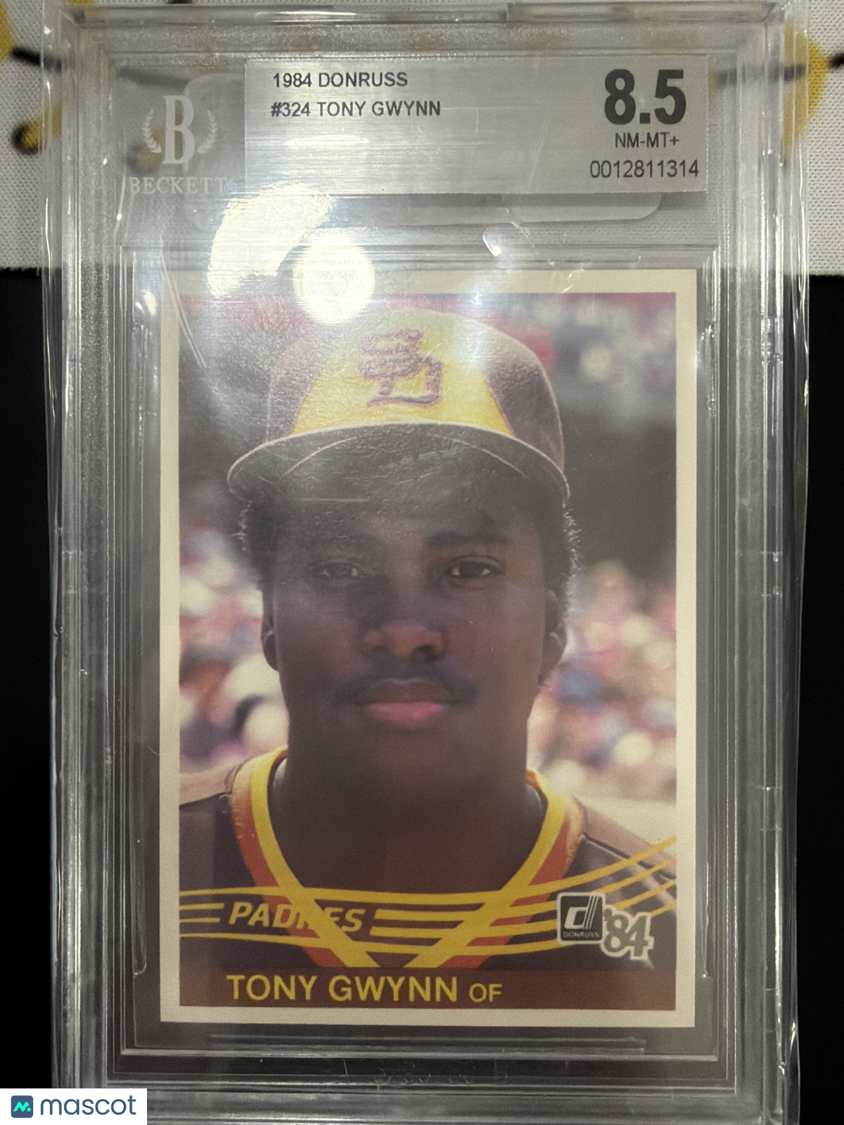 1984 Donruss Tony Gwynn #324 BGS 8.5
