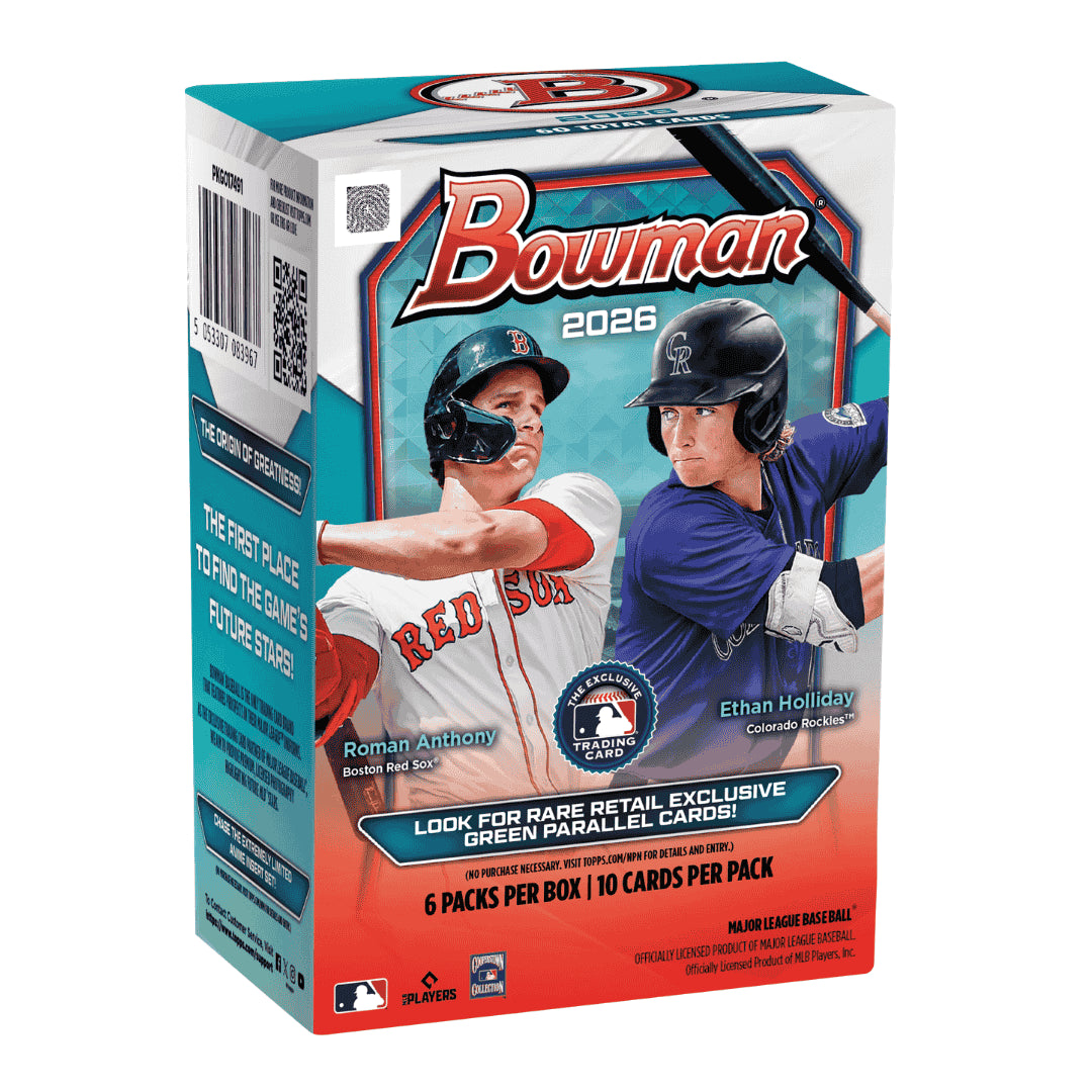 2026 Bowman Baseball Blaster Box (Green Parallels)