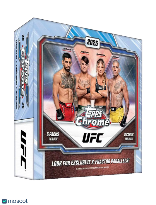 2025 Topps UFC Chrome Mega Box