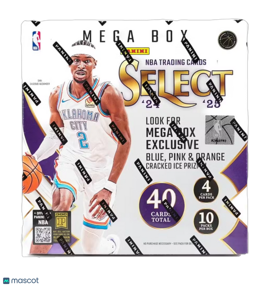 2024/25 Panini Select Basketball Mega Box