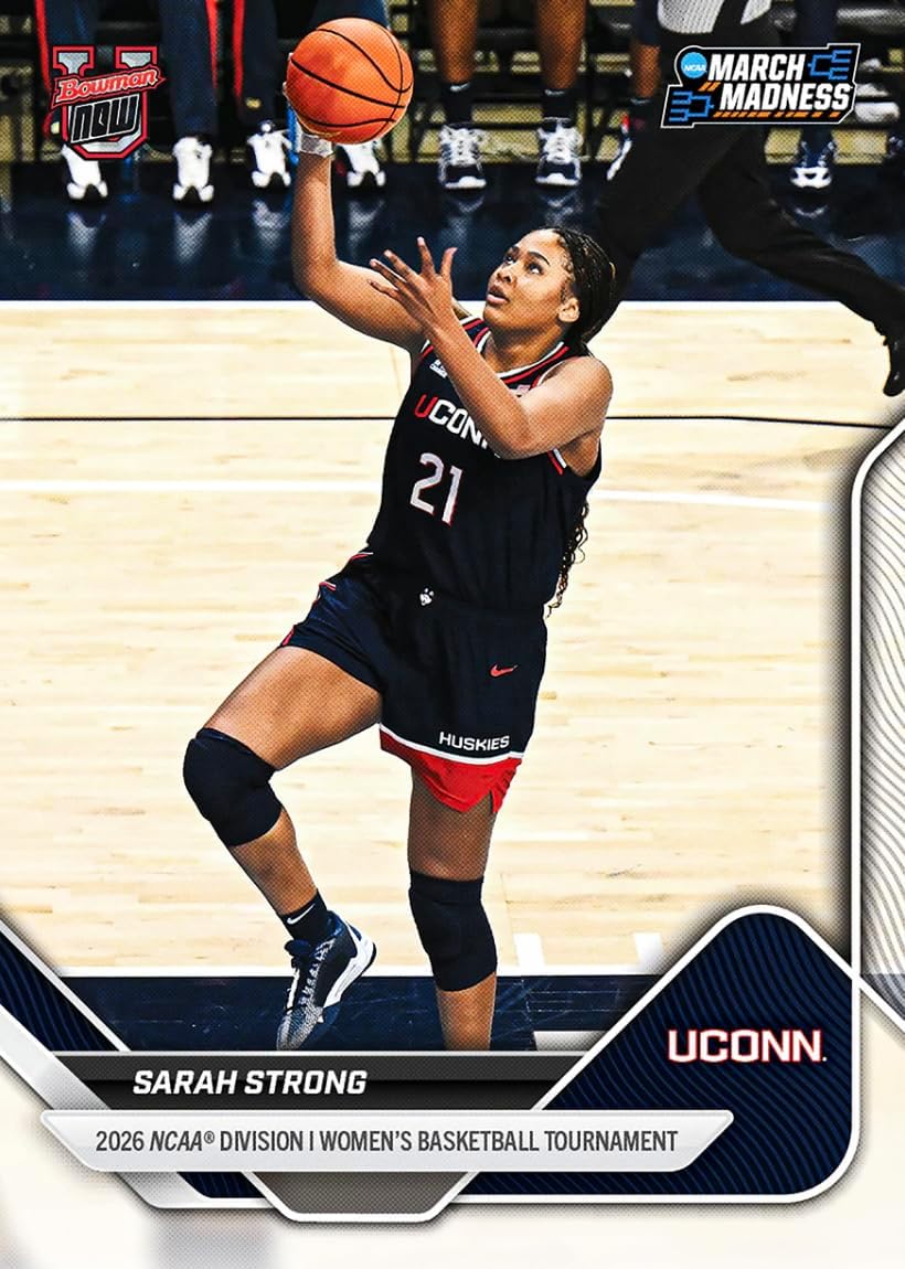 2025-26 Bowman University NOW March Madness Basketball Hobby Box