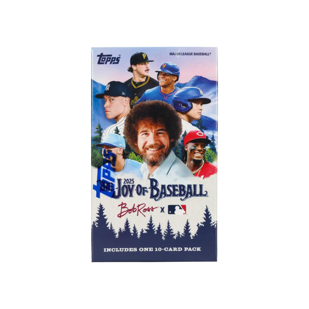 2025 Topps MLB X Bob Ross: The Joy of Baseball Happy Little Box