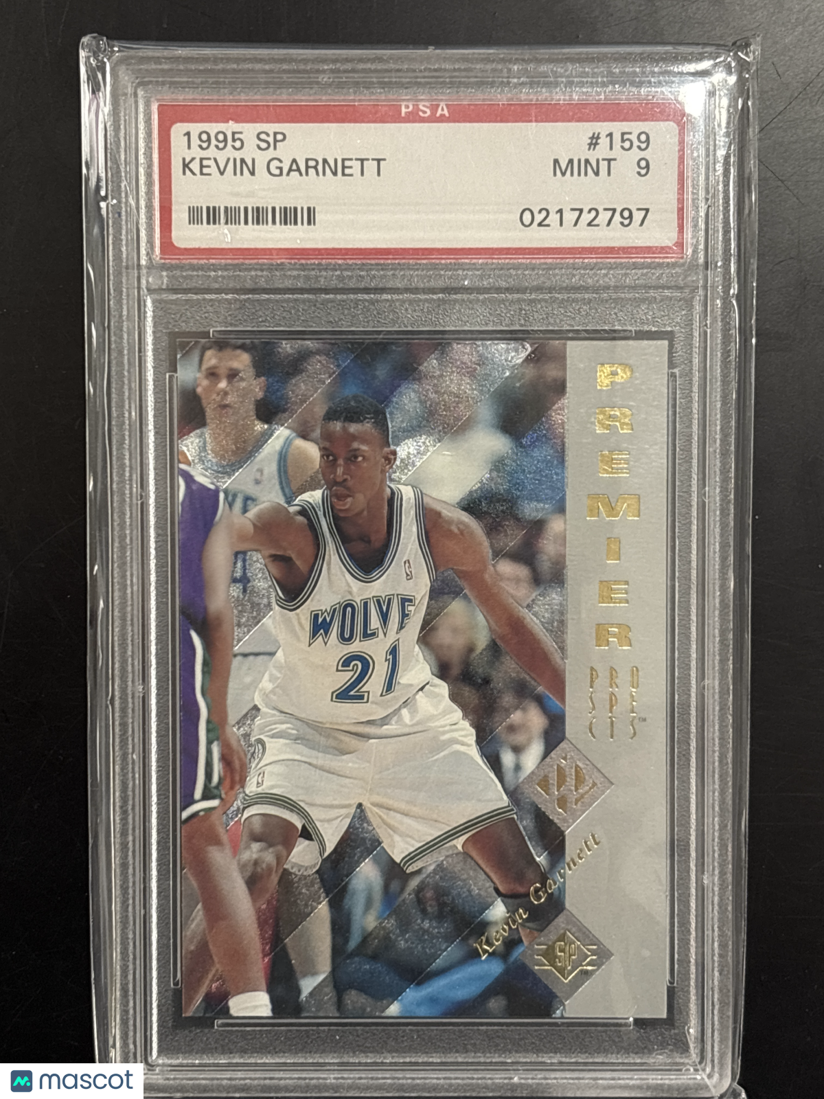 1995 SP Kevin Garnett #159 PSA 9