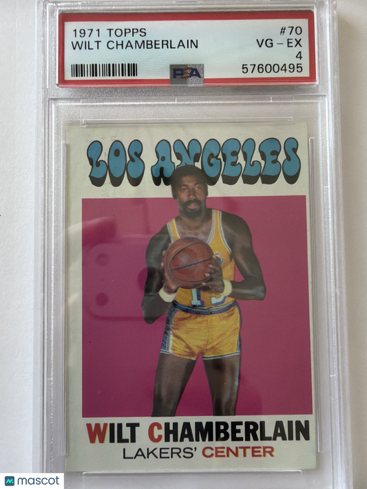 1971 Topps Wilt Chamberlain #70 PSA 4