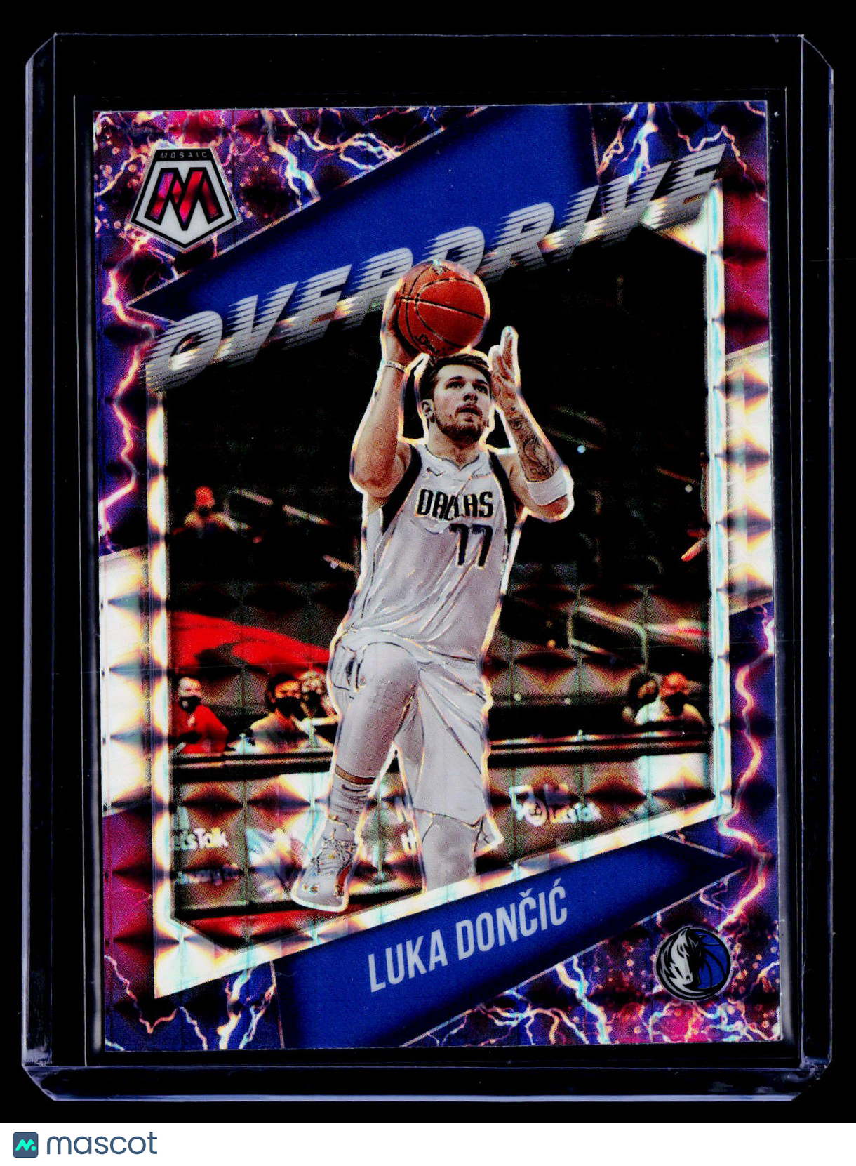 LUKA DONCIC 2020-21 Panini Mosaic #9 Overdrive Prizm