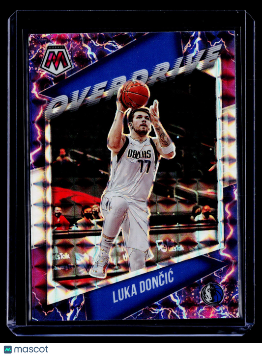 LUKA DONCIC 2020-21 Panini Mosaic #9 Overdrive Prizm