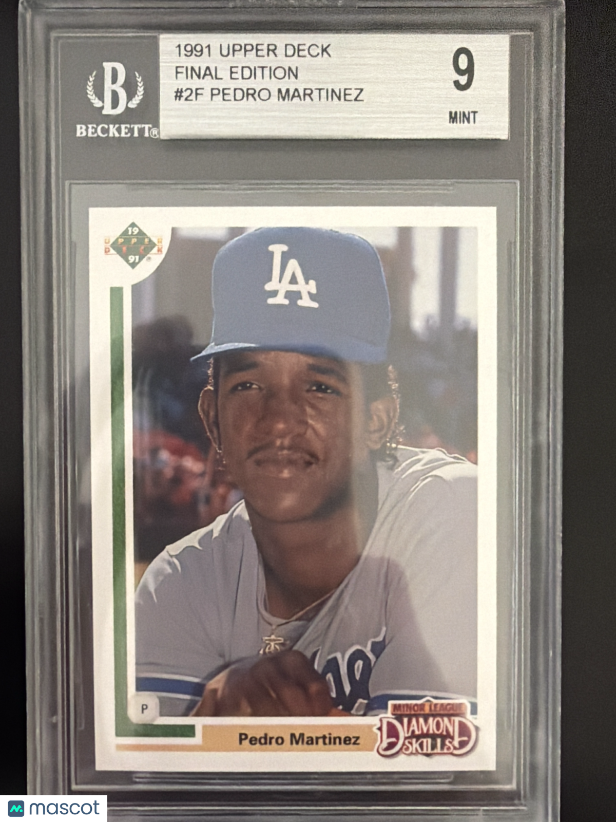 1991 Upper Deck Final Edition Pedro Martinez #2F BGS 9