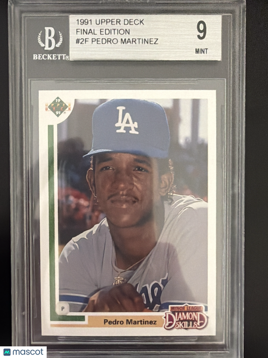 1991 Upper Deck Final Edition Pedro Martinez #2F BGS 9