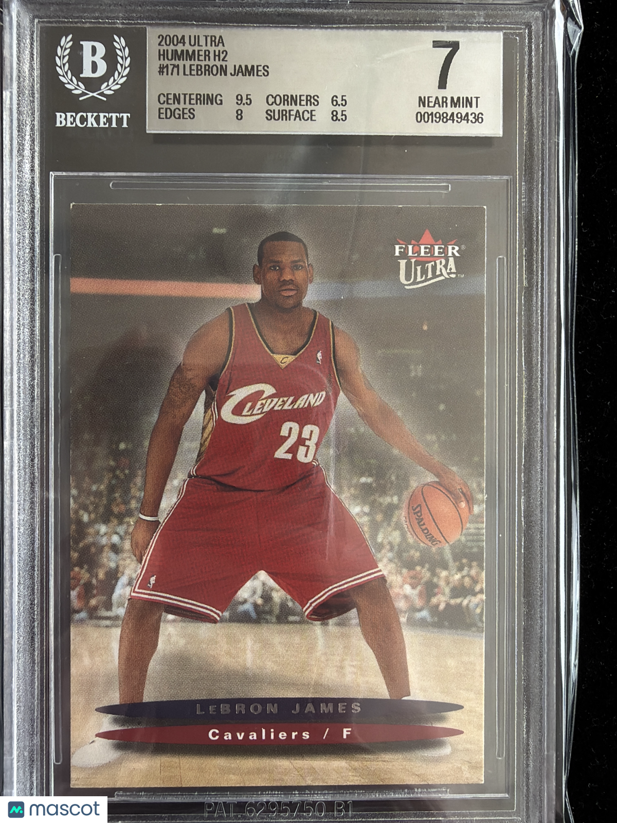 2004 Ultra Hummer H2 LeBron James #171A BGS 7