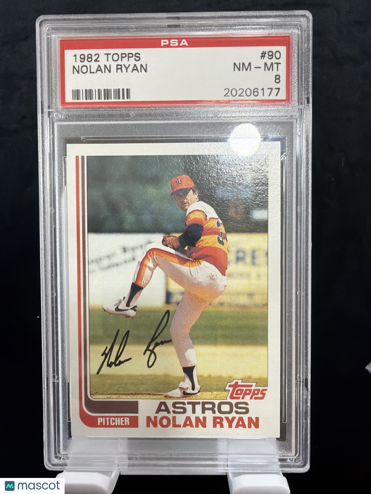 1982 Topps Nolan Ryan #90 PSA 8