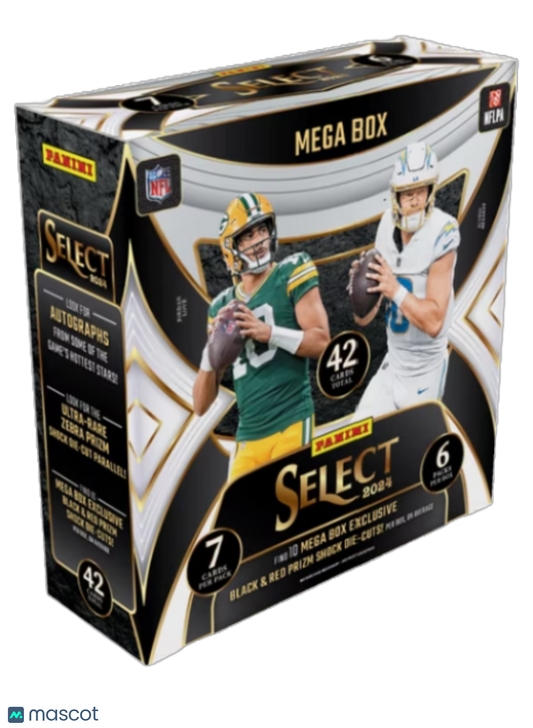 2024 Panini NFL Select Mega Box Product tags Release year: 2024  Set: Select